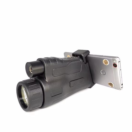 Spina Pvs-14 mirino digitale per visione notturna 4X per monoculare da caccia di pattuglia notturna per adattatore per casco